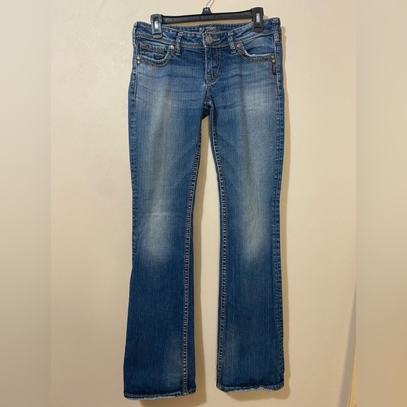 Vintage Silver Jeans Pioneer woman’s juniors low rise size 29 - Picture 1 of 11